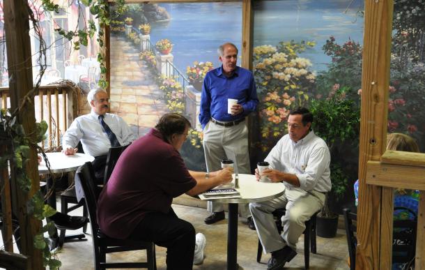 Coats Hosts Coffee Chat in Vincennes