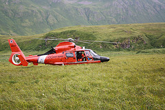 Coast Guard helicopter