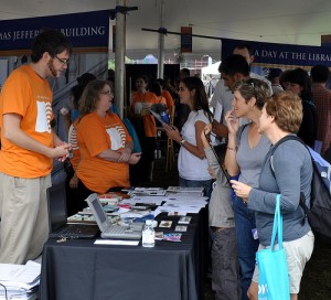 NDIIPP staff at the National Book Festival. By wlef70, on Flickr