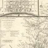 La Luisiana cedida al Rei N. S. por S. M. Christianisima, con la Nueva Orleans, è isla en que se halla esta ciudad. Construida sobre el mapa de Mr. d'Anville. Por D. Thomás Lopez. Sept. 3rd to 29th 1862