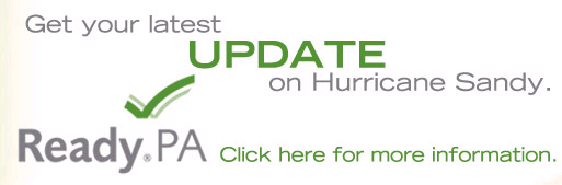 Get the latest update information on Hurricane Sandy