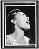 [Portrait of Billie Holiday, Downbeat, New York, N.Y., ca. Feb. 1947] (LOC) by The Library of Congress