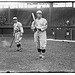 [Roger Bresnahan, St. Louis, NL, Miller Huggins in background (baseball)] (LOC)