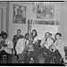 [Portrait of Johnny Hodges, Rex William Stewart, Adele Girard, Harry Carney, Barney Bigard, and Joe Marsala, Turkish Embassy, Washington, D.C., 193-] (LOC)