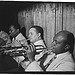 [Portrait of Franc Williams, Harold Baker, and Cat Anderson, Aquarium, New York, N.Y., ca. Nov. 1946] (LOC)