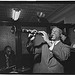 [Portrait of Fess Williams and Freddie Moore, William P. Gottlieb's office party, Jamaica, Queens, New York, N.Y., ca. 1948] (LOC)