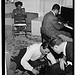 [Portrait of Mary Lou Williams, Dizzy Gillespie, Jack Teagarden, and Milt Orent, Mary Lou Williams' apartment, New York, N.Y., ca. Aug. 1947] (LOC)