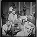 [Portrait of Gene Williams, Fran Warren, Willie Wechsler, Micky Folus, Lee Konitz, Bill Bushing, and Joe Shulman, Columbia Pictures studio, the making of Beautiful Doll, New York, N.Y., ca. Sept. 1947] (LOC)