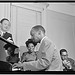 [Portrait of Milt Orent, Mary Lou Williams, Tadd Dameron, and Dizzy Gillespie, Mary Lou Williams' apartment, New York, N.Y., ca. Aug. 1947] (LOC)