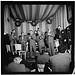 [Portrait of Pee Wee Russell, Max Kaminsky, Wild Bill Davison, Jack Lesberg, George Brunis, Bud Freeman, and Freddie Ohms, Eddie Condon's, New York, N.Y., between 1946 and 1948] (LOC)