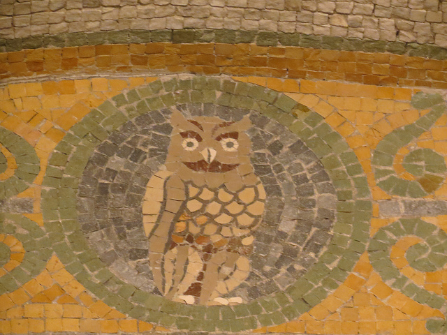 mosaic owl