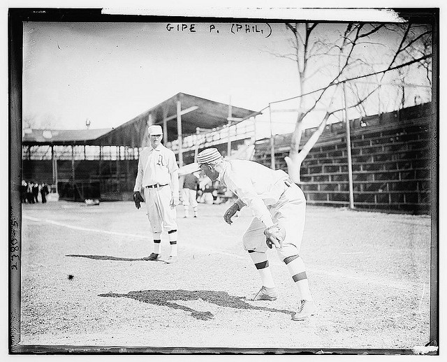 [Alvin Gipe (left) & Topsy Hartsel (right), Philadelphia AL (baseball)] (LOC)