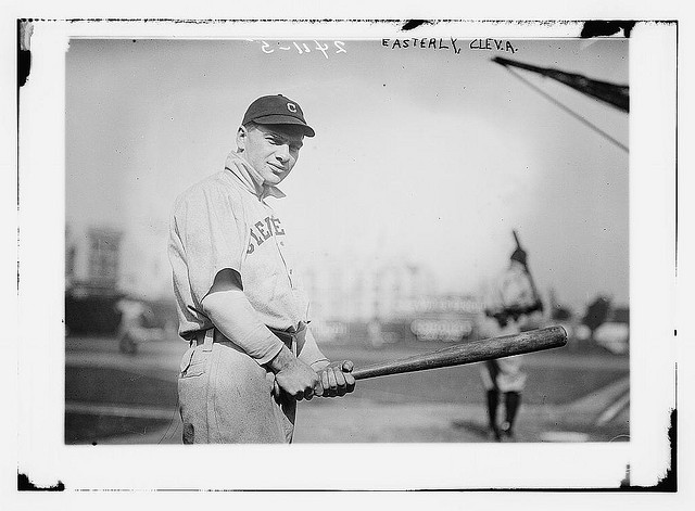 [Ted Easterly, Cleveland AL, at Hilltop Park, NY (baseball)] (LOC)