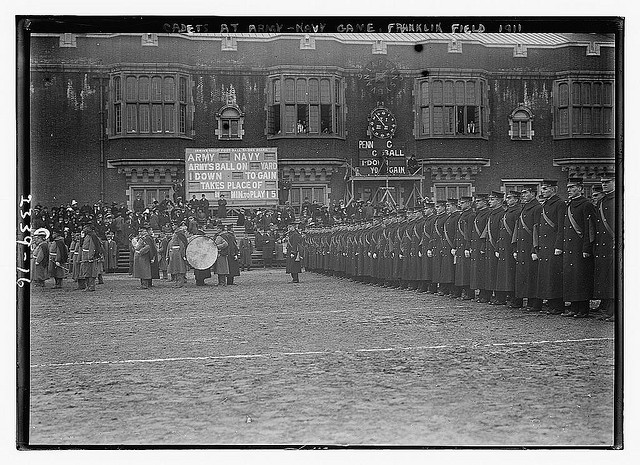 Cadets at Army - Navy game, Franklin Field 1911 (LOC)