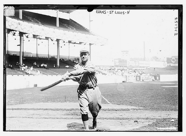 [Steve Evans, St. Louis NL, at Polo Grounds, NY (baseball)] (LOC)