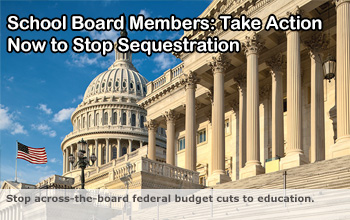 Stop across-the-board federal budget cuts to education.