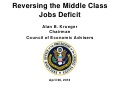 Reversing the Middle Class Jobs Deficit  