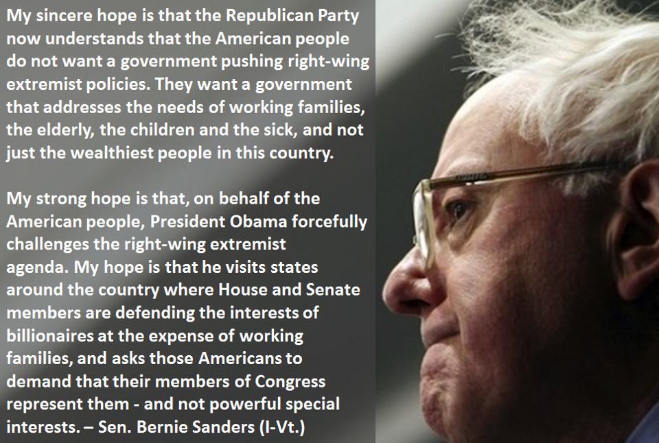 Photo: Congress Has a New Mandate to Protect Working Families: http://www.sanders.senate.gov/newsroom/news/?id=26a1bbc5-589b-4c84-aefc-928f070b400d