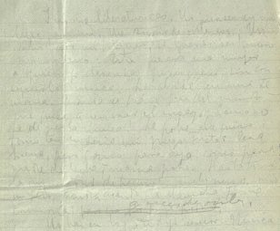 Letter from Gabriela Mistral, November 14, 1918, Punta Arenas, Chile, to Manuel Magallanes Moure, Concepción, Chile