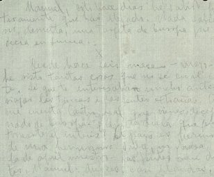 Letter from Gabriela Mistral, January 29, 1923, San Angel, Mexico, to Manuel Magallanes Moure, Concepción, Chile
