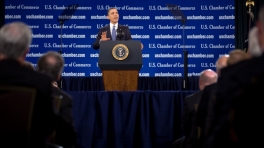 President Obama Addresses U.S. Chamber of Commerce