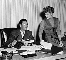 Image of Desi Arnaz and Lucille Ball