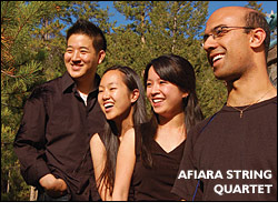 Image: Afiara String Quartet