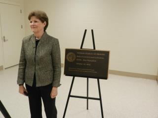 Photo: Senator Shaheen was in Berlin for the official opening of the Berlin Federal Prison. 

“This is a wonderful new beginning for the city of Berlin,” said Berlin Mayor Paul Grenier. “The economic impact that the prison will have on the region will be the largest boost in northern New Hampshire since the mills opened in the 1930's and 1940's. I look forward to a long, healthy relationship with the Bureau of Prisons and I am thrilled that we can bring strong, local jobs to New Hampshire.”
(October 19, 2012. Berlin, NH)