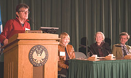 Kay Ryan and Panel 3