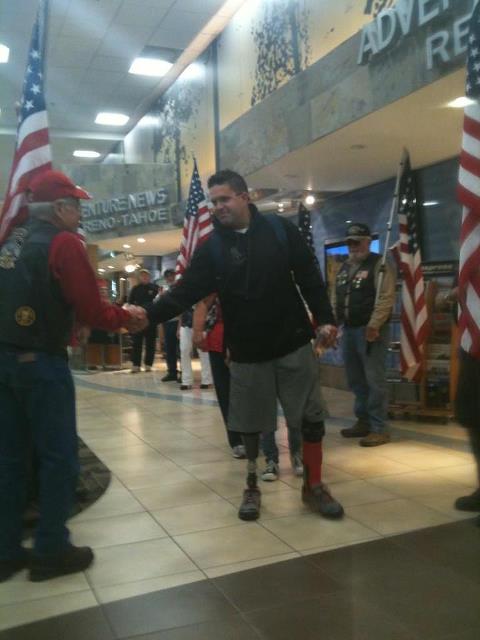 Photo: Welcome home Marines SGT Trey Humphrey! Thank you for your service!