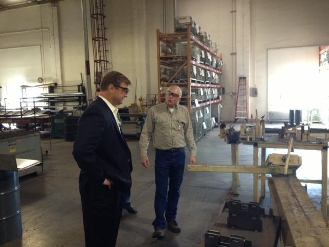 Photo: MSM Sheet Metal & Steel Fabrication has been in Sparks since 1983. Thanks Steve and Linda for the tour!