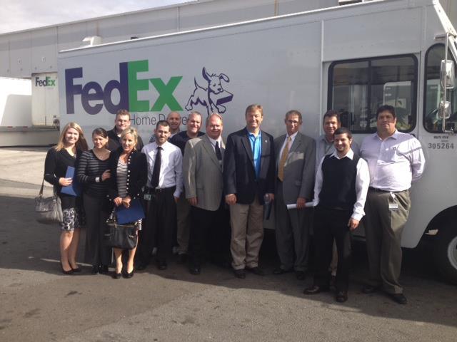 Photo: Thanks to Mike Watson for the tour of the FedEx Ground Reno Station.