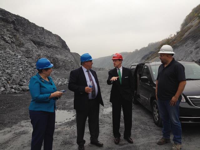 Photo: I toured the quarry at Pennsy Supply in Lebanon County today. They play a key role in commercial construction, infrastructure development and residential building throughout south central Pennsylvania.