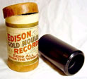 A cylinder recording and its box