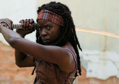 Photo: Fan of The Walking Dead? We caught up with actress Danai Gurira, who plays Michonne on the show. 

She dishes on playing a calculating zombie killer and how she learned to slice a person in two with a katana sword. READ --> http://ow.ly/fbXv6