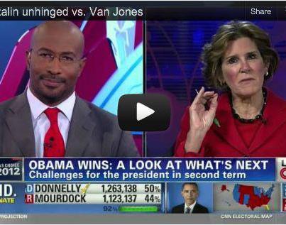Photo: Another popular piece this week:  Mary Matalin vs. Van Jones, A Postelection Meltdown

Republicans are a bit whiny about their loss, no?  WATCH THIS--> http://ow.ly/fcfv0