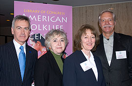 Robin Naysmith, Peggy Bulger, Cate Newton, and Kurt Dewhurst