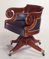 Russell Senate Office Building Round Arm Swivel Chair
