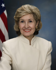 Photo of Senator Kay Bailey Hutchison