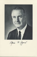 Image of the Vice President from the invitation for the 1969 Presidential Inauguration.