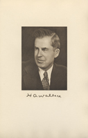 Image of the Vice President from the invitation for the 1941 Presidential Inauguration.