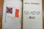 (Michael Ruane/ THE WASHINGTON POST ) - A little-known diary of invalid teenager, LeRoy Wiley Gresham, who chronicled the Civil War, and his own ailments, from his home in Macon, Ga. He wrote seven volumes that cover from June 1860 to June 9, 1865. He died June 18, 1865 at age 17. The library said the diary apparently never been published.