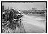 Testing stream from motor fire engines (LOC) by The Library of Congress