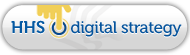 HHS Digital Strategy badge