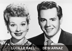 Image: Lucille Ball and Desi Arnaz