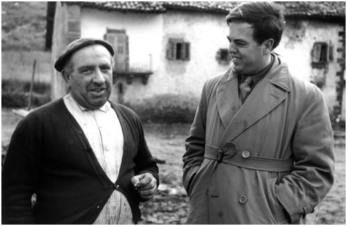 Lomax in Aragon, Spain, December 1952