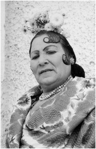 Rosa Maya, singer, Andalucia, Spain, July 1952