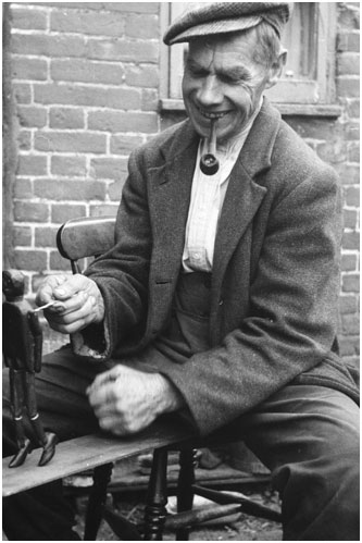 Singer and Musician Harry Cox in England, 1953