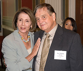 Hon. Nancy Pelosi with Joe Wilson