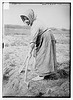 Woman in Belgian Field (LOC) by The Library of Congress